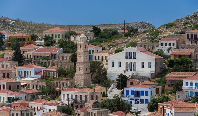 Occasus Room Comfort Chalki Town Dış mekan fotoğraf